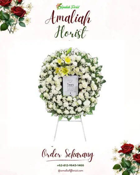 Krans Bunga Duka Losung